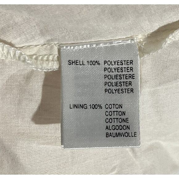 Antik Batik 2-Piece Chiffon Pastel Blouse & Skirt Set Tassels Size 38 Small - Picture 11 of 13